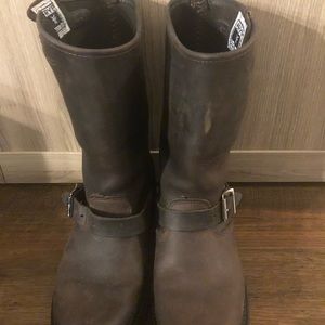 Brown Frye boots
